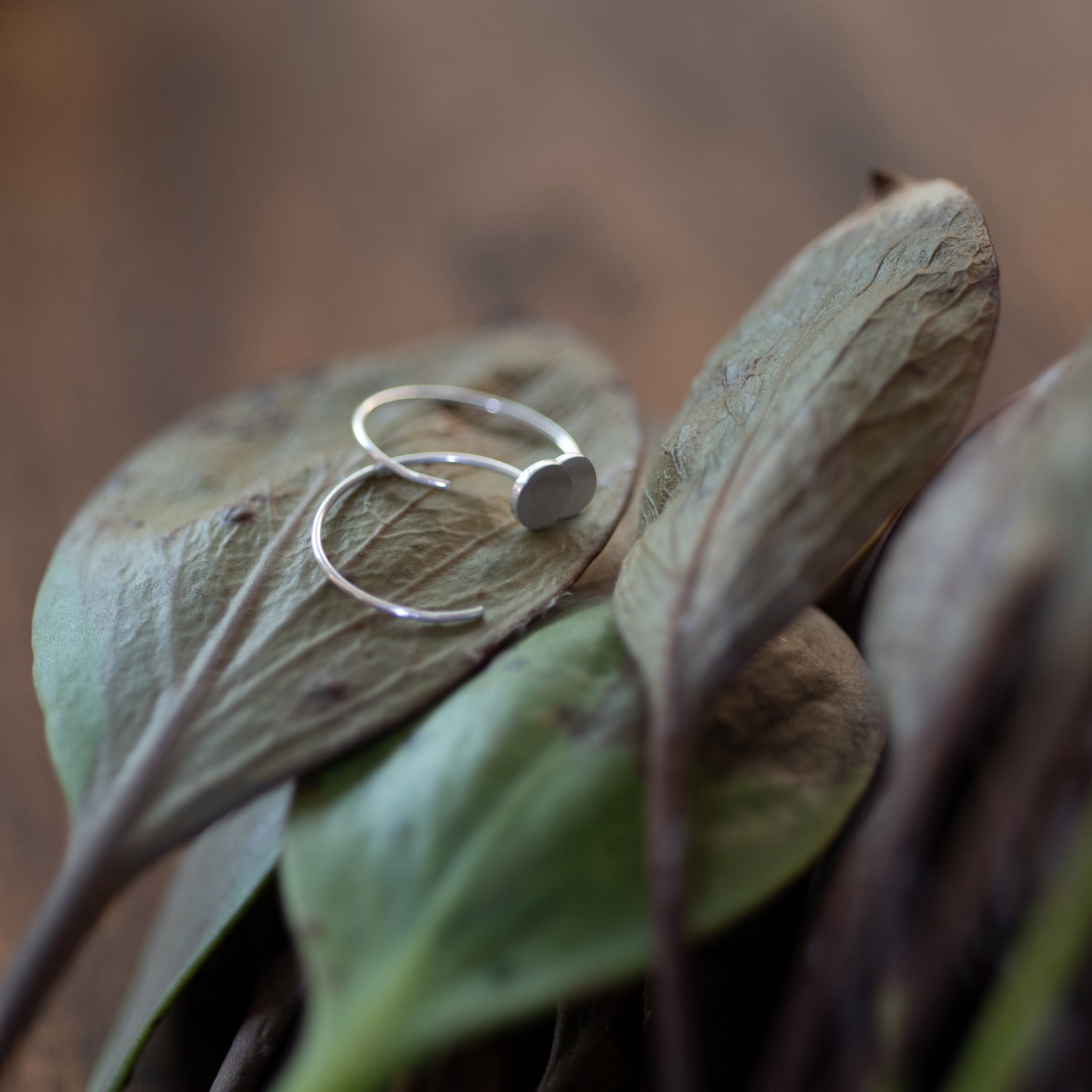 JEL021 - Sterling Silver Hook with Disc