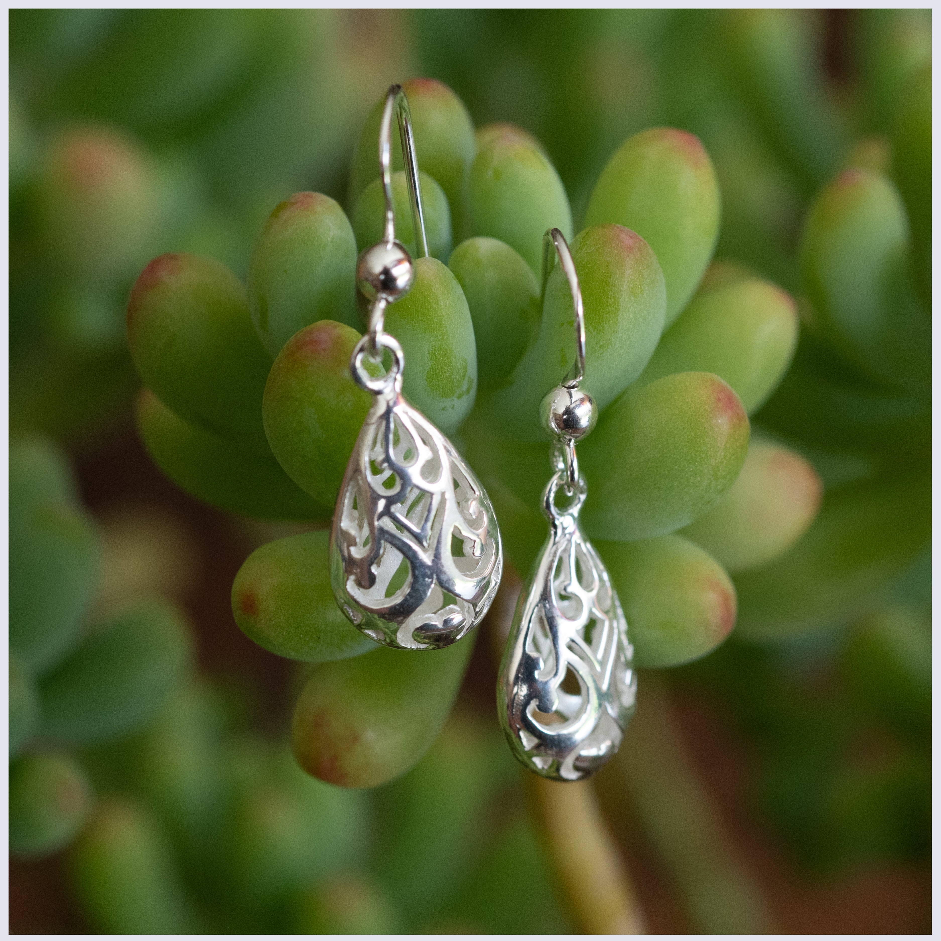 EL037 - Sterling Silver Earrings - silverby-e.co.za