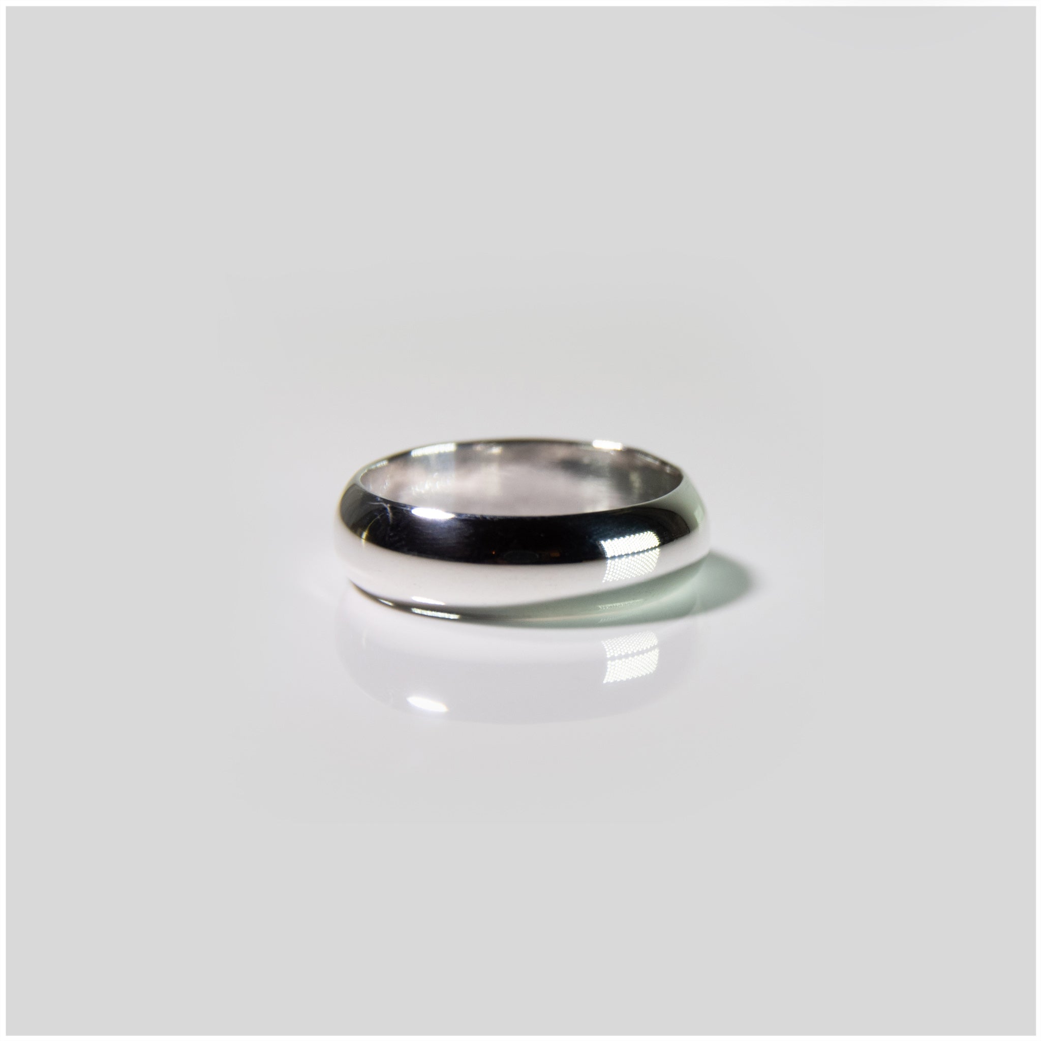 R026 -Silver Band Ring - silverby-e.co.za