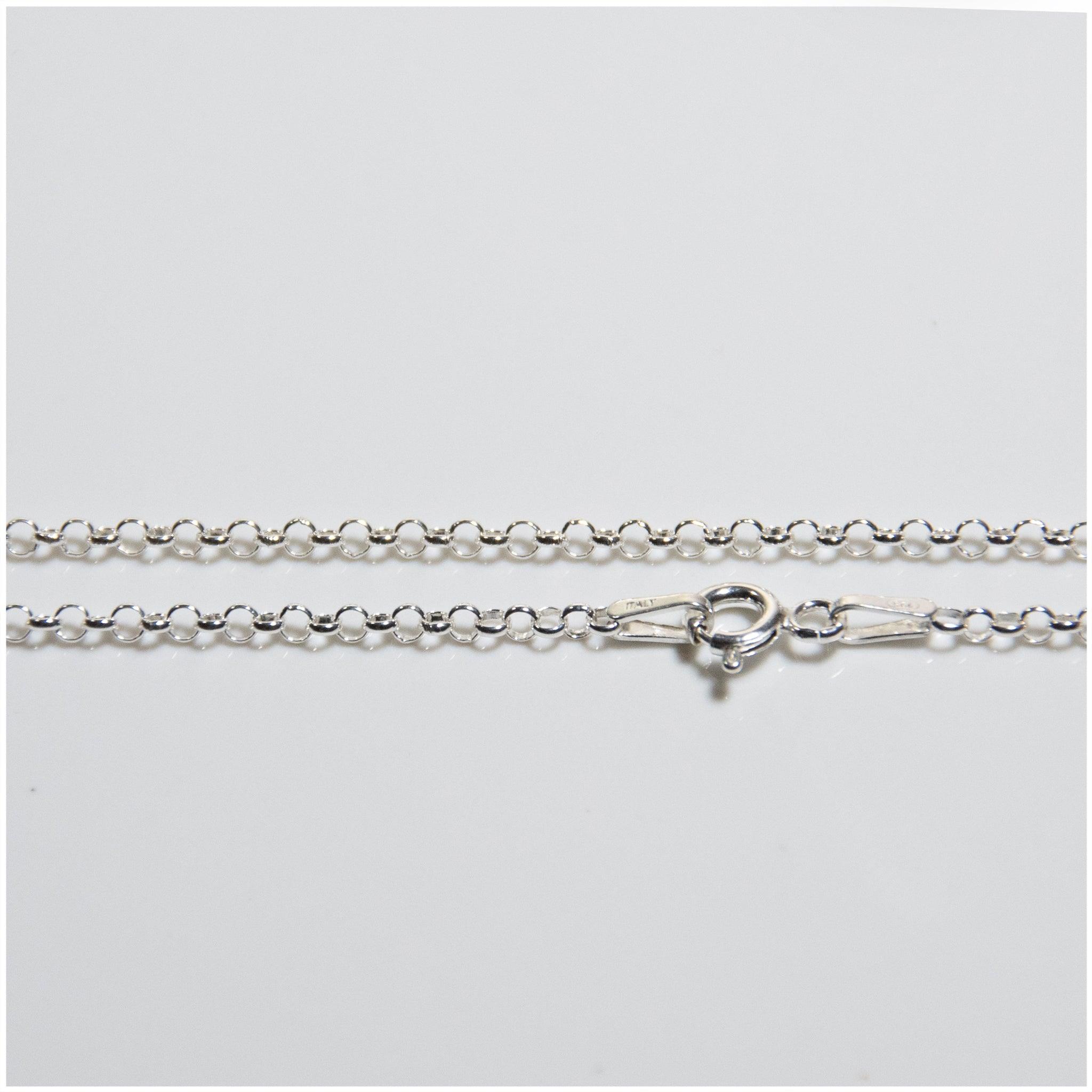 C027 - Sterling Silver Rollo Chain - silverby-e.co.za