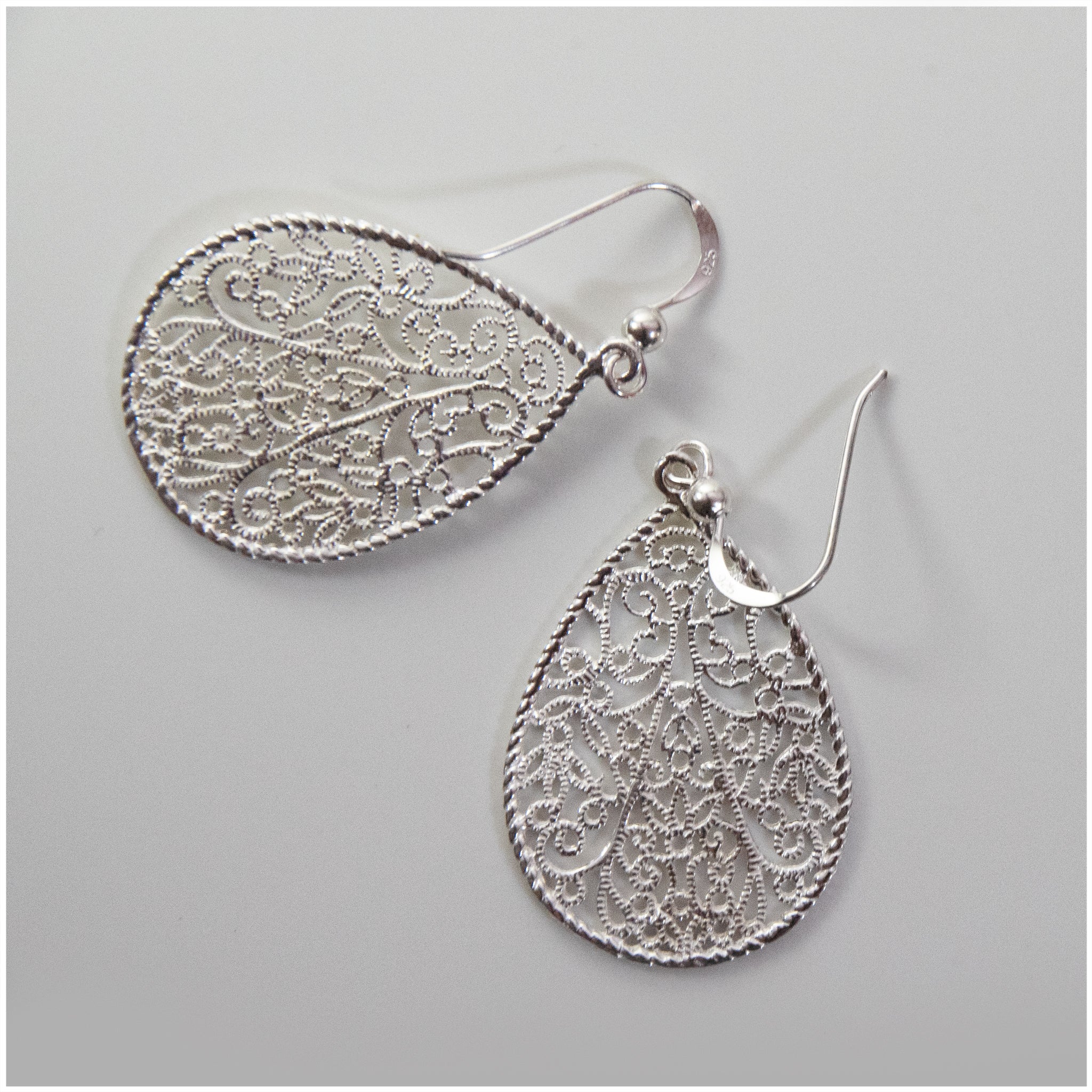 EL005 - Silver Earrings - silverby-e.co.za