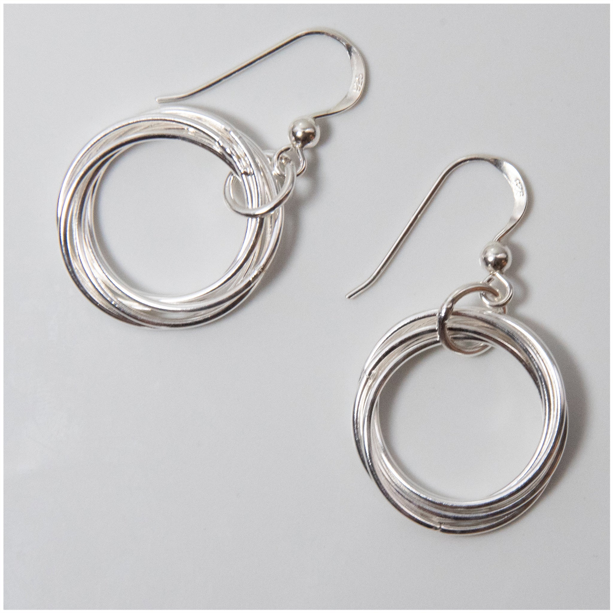 EL009 - Sterling Silver Earrings - silverby-e.co.za