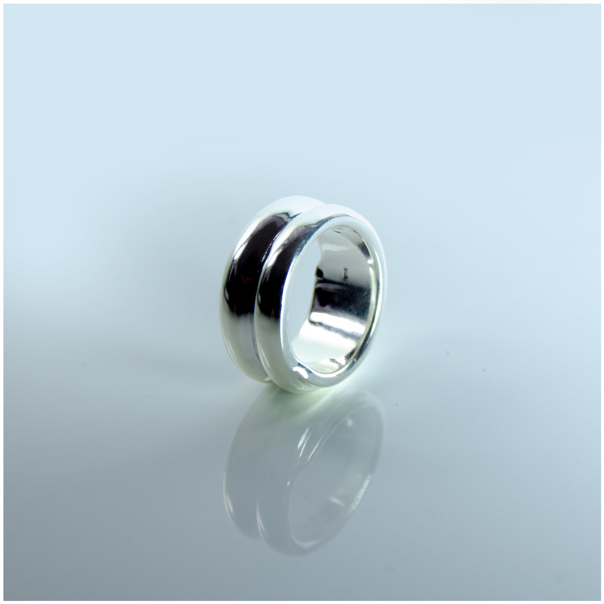 R053 - Sterling Silver Electroforming Ring - silverby-e.co.za