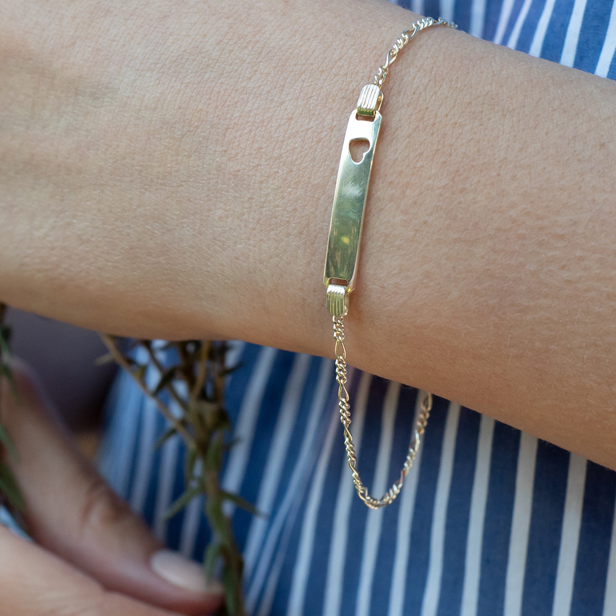 SB001 - Sterling Silver ID Bracelet