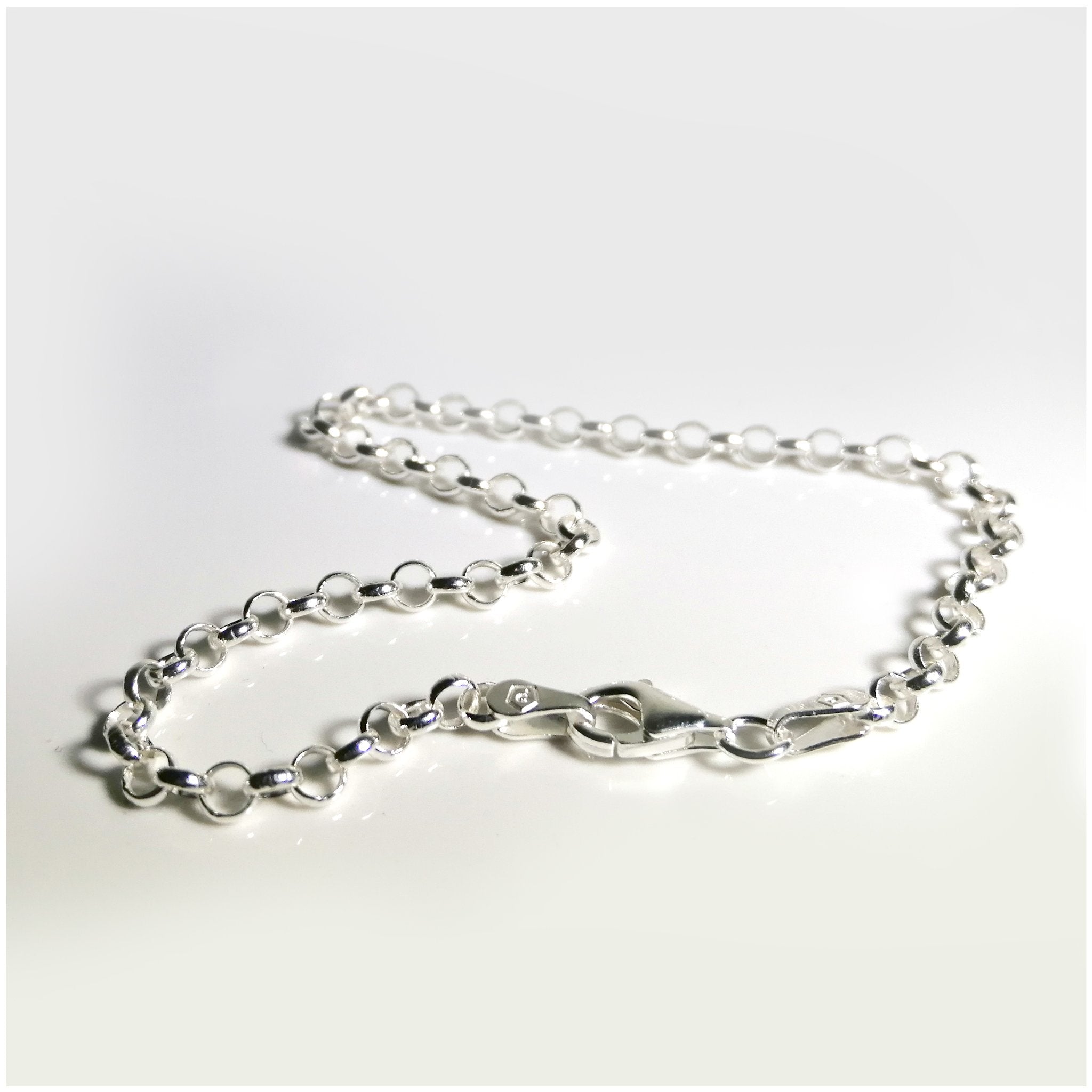 SB006 - Sterling Silver Belcher Bracelet - silverby-e.co.za