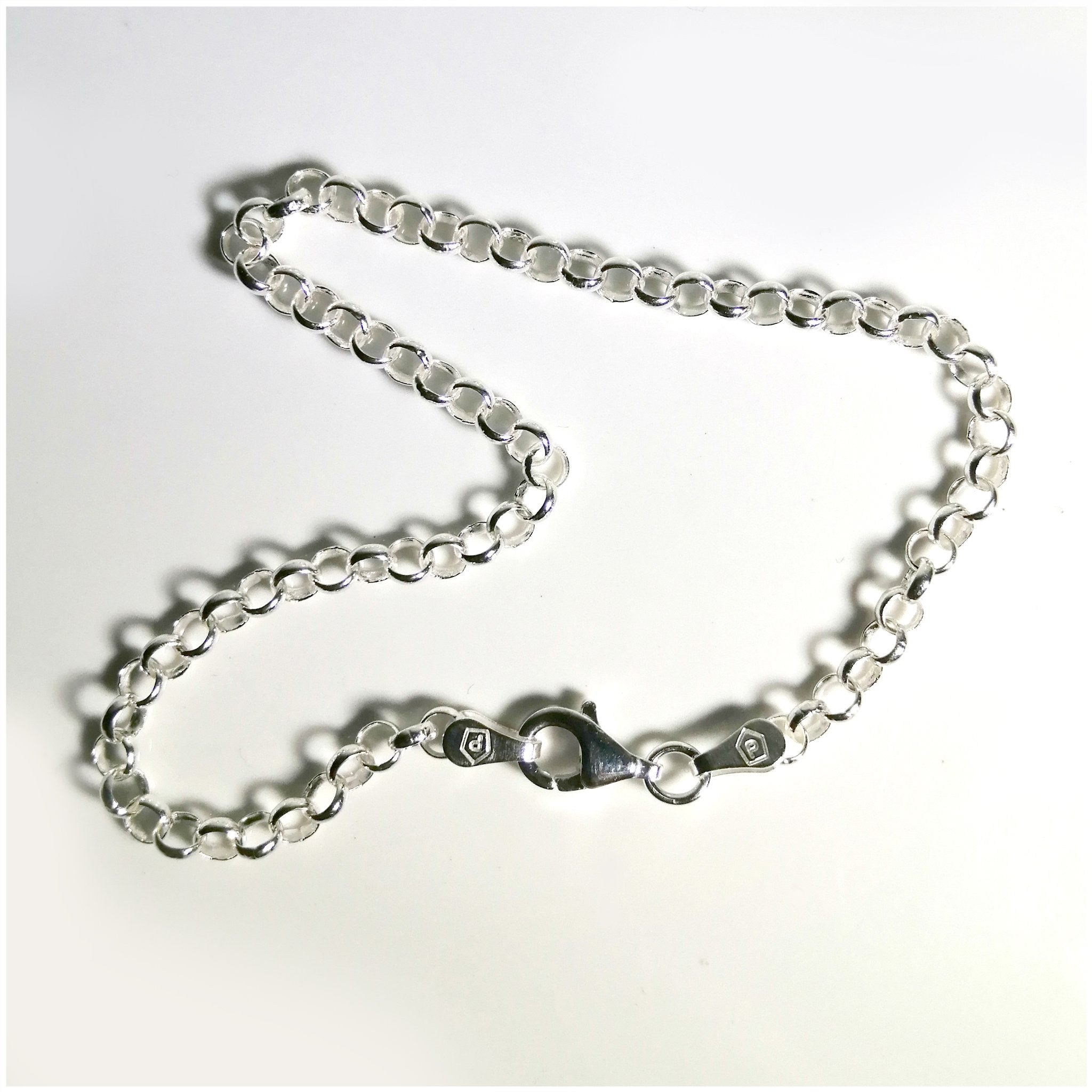 SB006 - Sterling Silver Belcher Bracelet - silverby-e.co.za