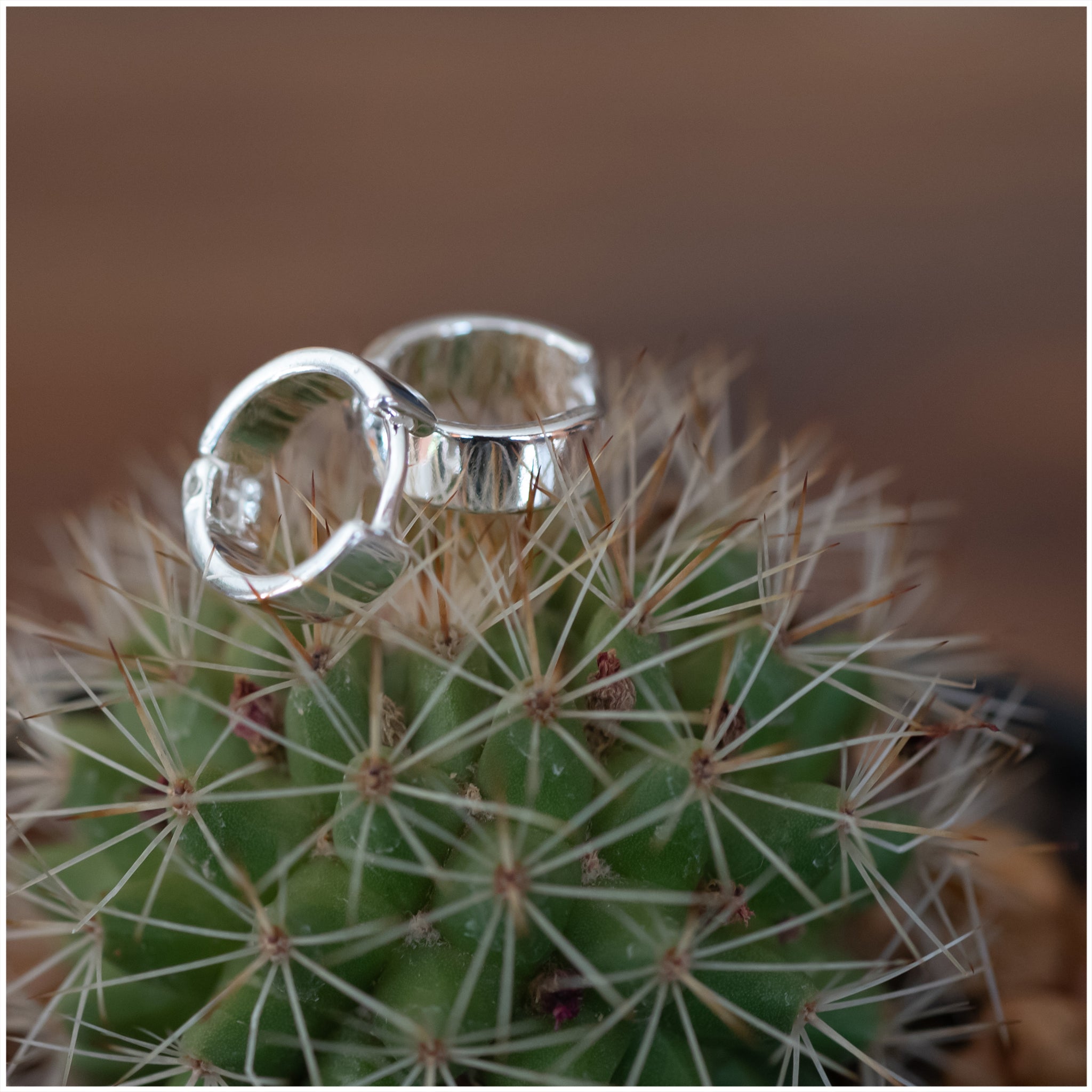 SES013 - Sterling Silver Hoop Earrings - silverby-e.co.za