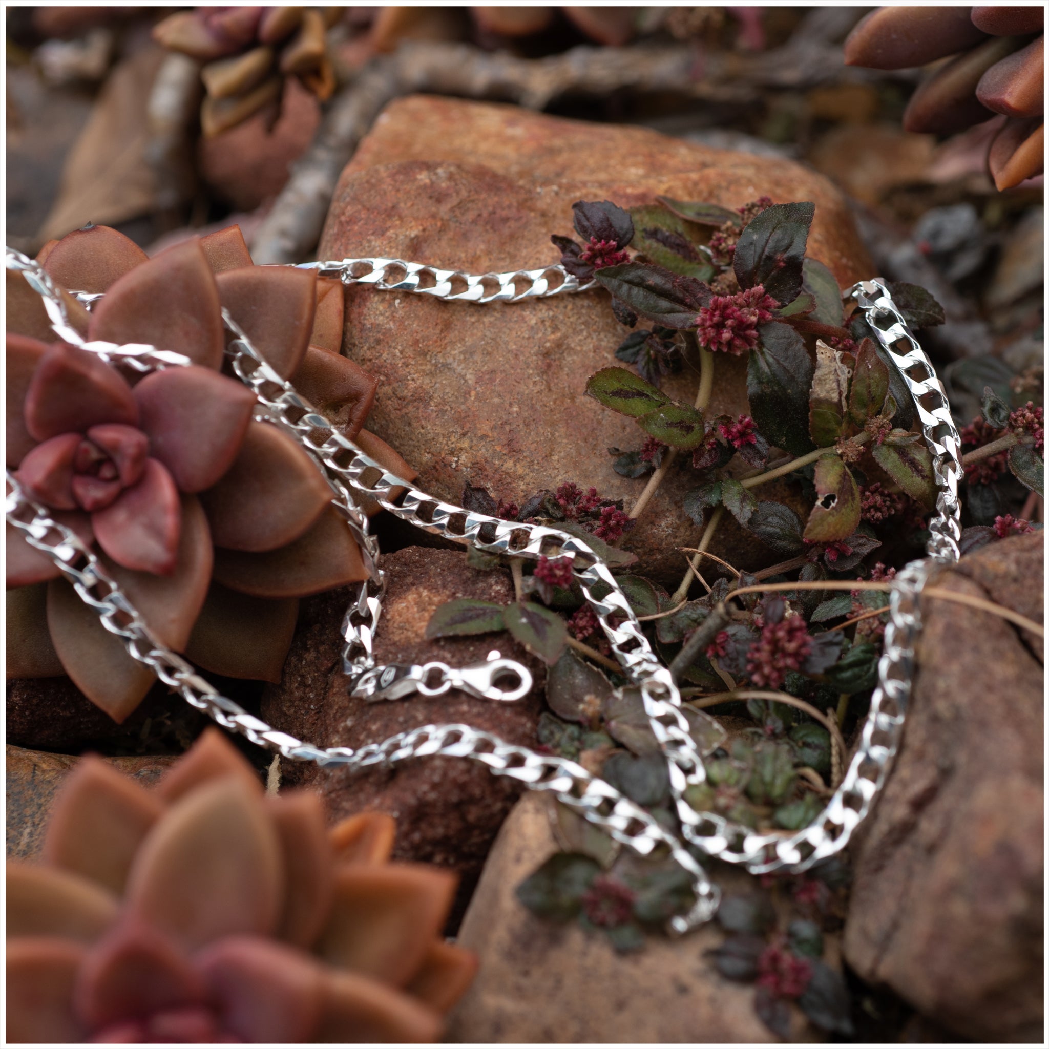 SMC001 - Sterling Silver Mens Chain - silverby-e.co.za