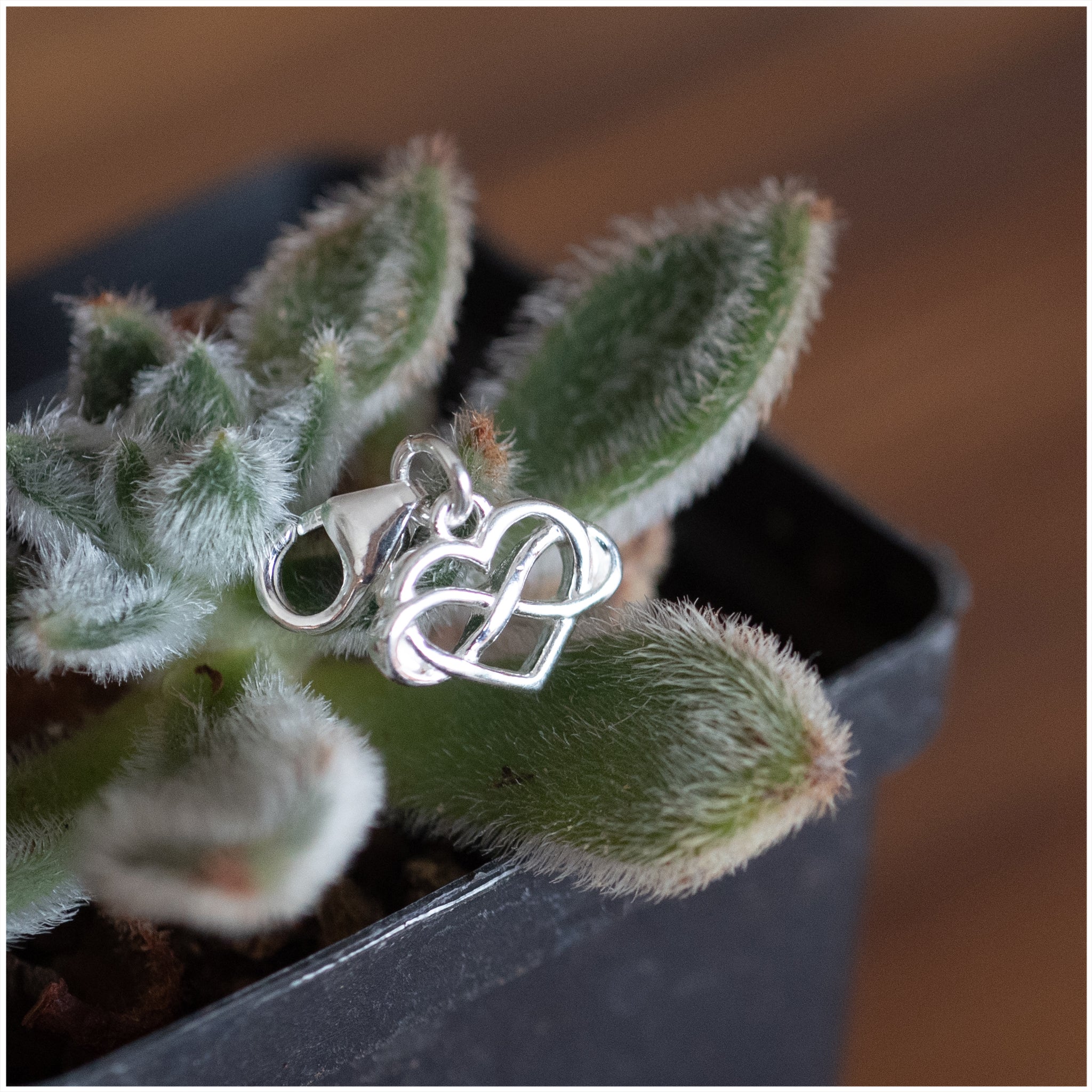 SCH009 - Sterling Silver Heart Charm - silverby-e.co.za