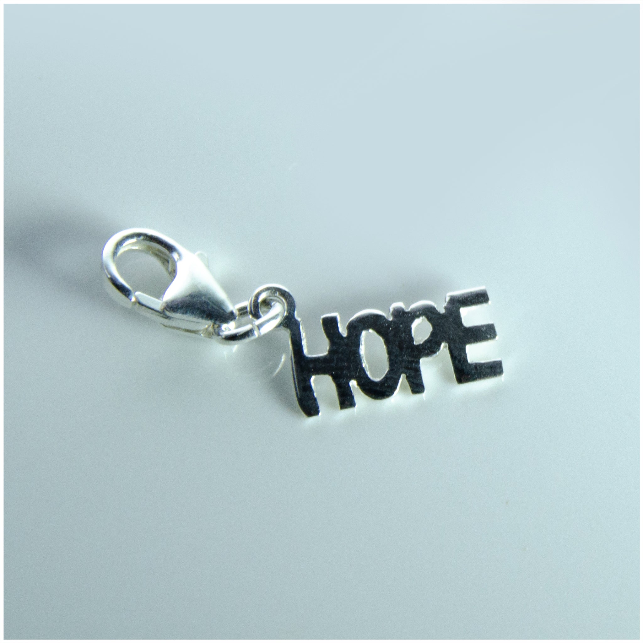 SCH001 - Sterling Silver Hope Charm Only - silverby-e.co.za