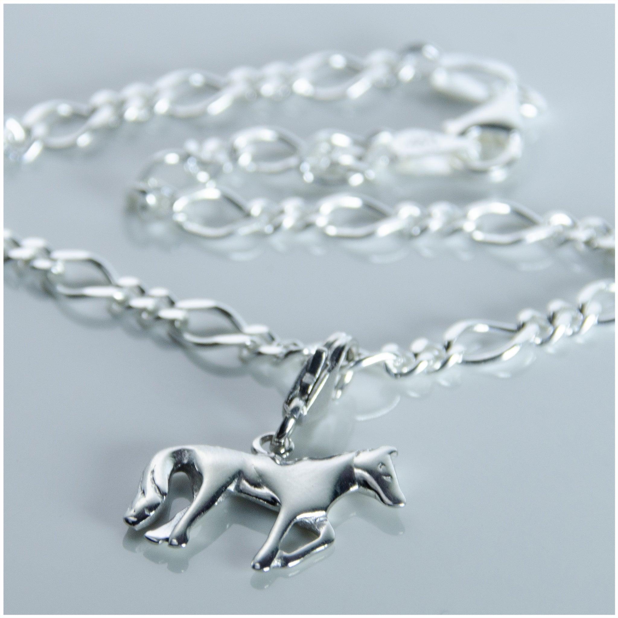 SCH002 - Sterling Silver Horse Charm - silverby-e.co.za