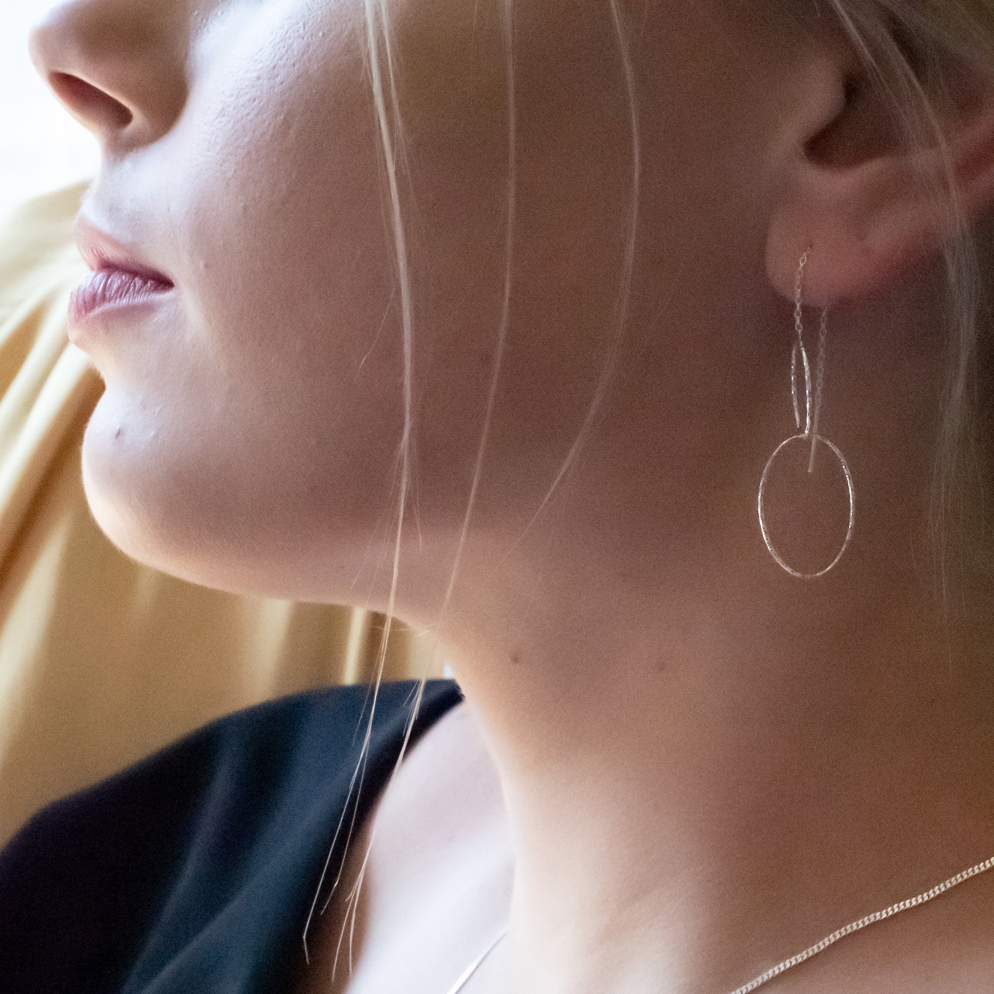 EL097 - Sterling Silver Threader Earrings - silverby-e.co.za