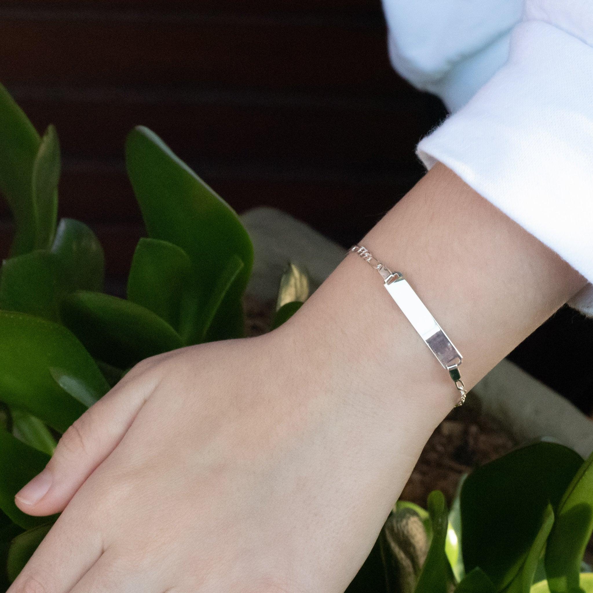 BK002 - Sterling Silver Kids Bracelet - silverby-e.co.za