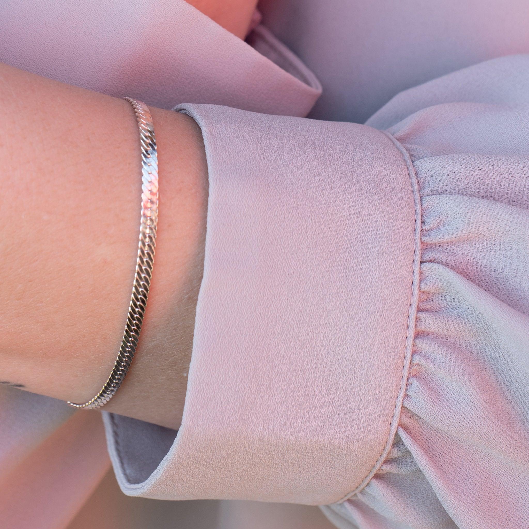 B016 - Sterling Silver Bracelet - silverby-e.co.za
