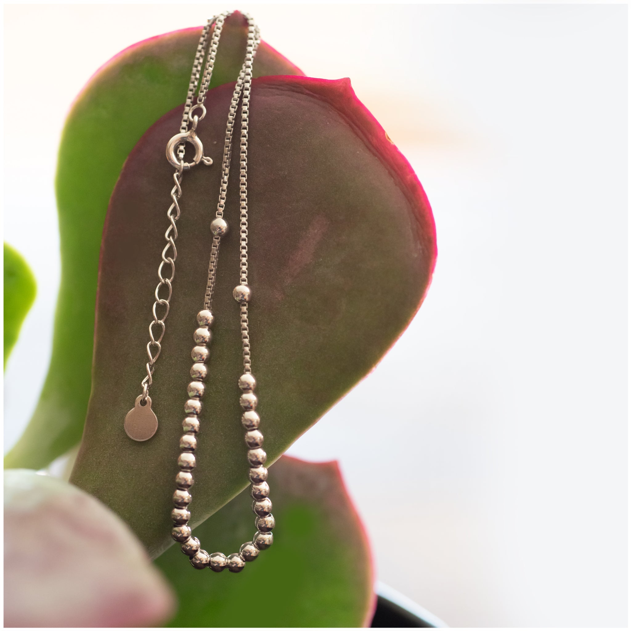 SA005 - Sterling Silver Anklet